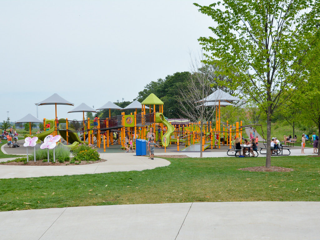 Madison's Place Playground at HealthEast Sports Center, Woodbury, MN