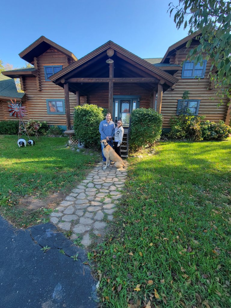 Log Home Purchased at 858 - 174th Ave. Somerset WI